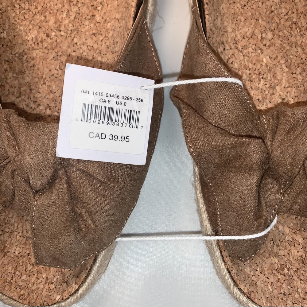 NWT American Eagle Oversized Bow Slide Sandal - Picture 5 of 5